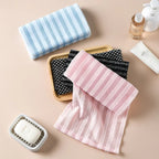 New Japanese Gentle Bath Rubbing Washcloth Nylon Bath Towel Back Exfoliating Scrub Shower Brush Sponge Body Bathroom Accessories