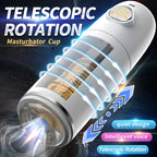 7 Thrusting & Vibrating Stimulation Modes Male Masturbator Cup Mens Realistic 3D Sleeve for Male Masturbation Penis Training 18+