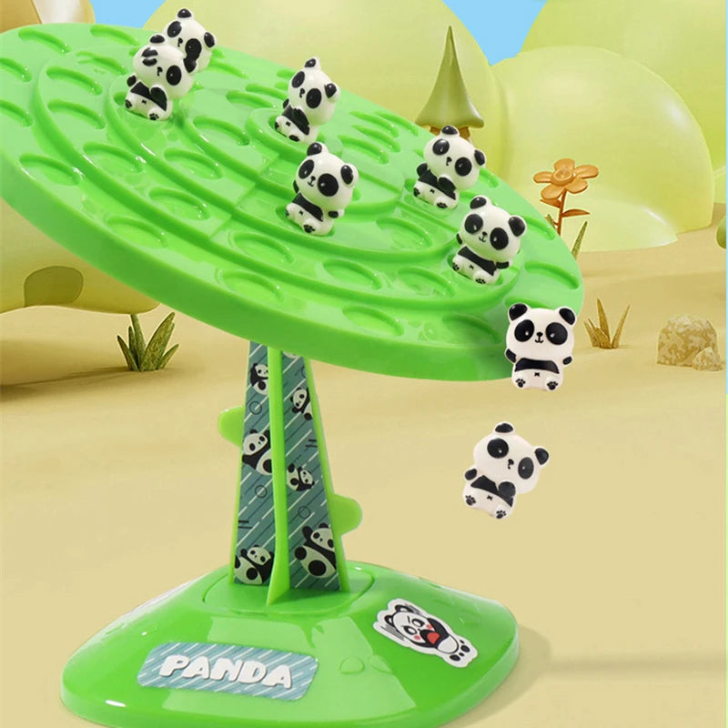 Children's Balance Panda Balance Tree Folding Happy Intelligence Early Education Decompression Game Table Battle Games