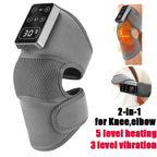 Electric Heating Shoulder Brace LED Display Vibration Shoulder Massage Support Belt Strap For Joint Brace Care Muscle Relaxation