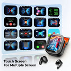 Auriculares Traductor DeIdioma 2026 HTC NE20 Translator Earbuds 6in1 iOs Android 60H Playtime Business Travel Meeting LCD Touch