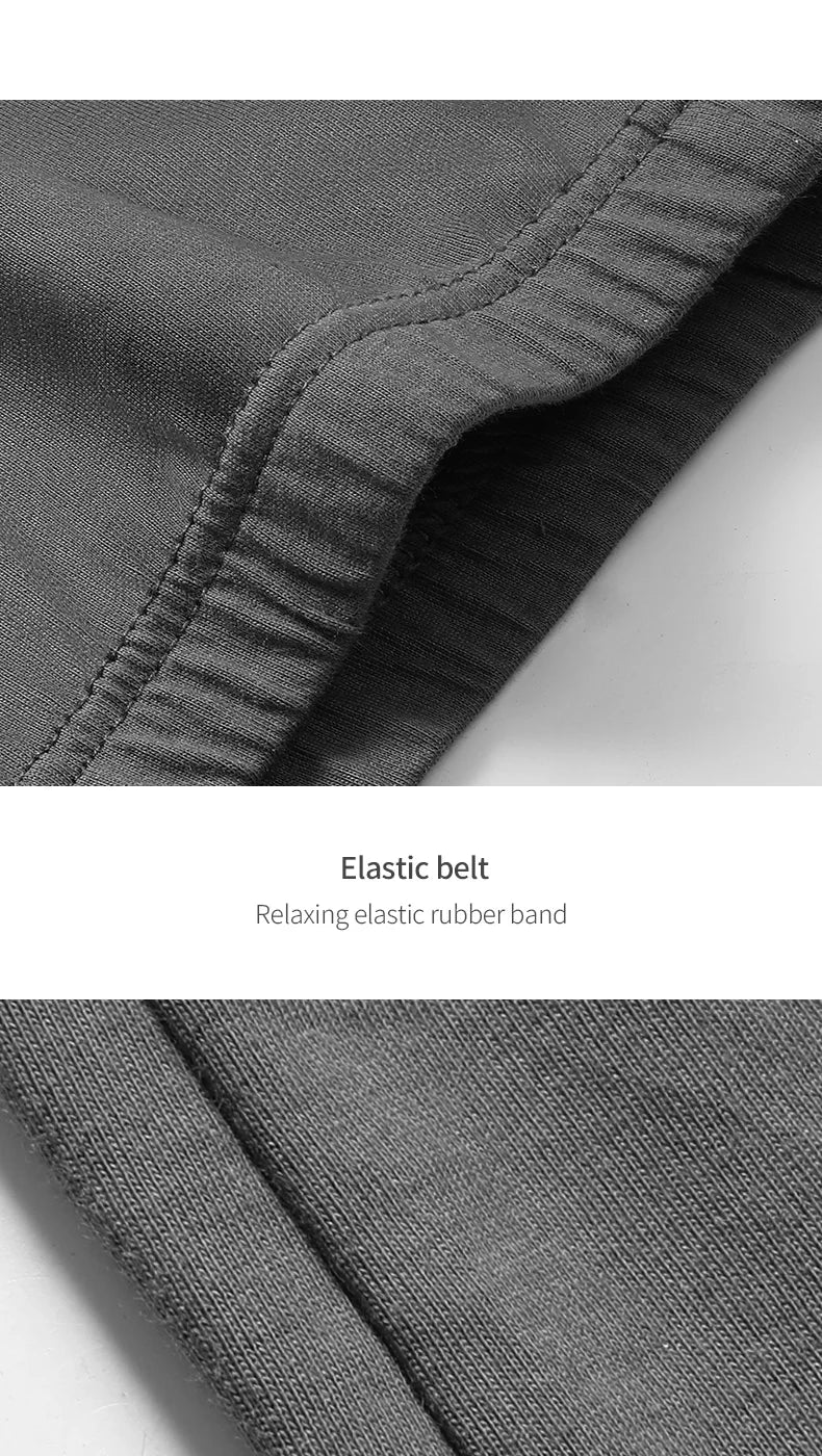 Men's Underwear 100% Cotton Boxer Briefs Summer Large Size Thin Breathable Comfort Underwear Sports Boys Boxer Briefs