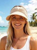 Beach Sunshade Hat Sun Protection Hat Tanning Sunscreen Outdoor Surfing Sports Swimming Cap 2026 New