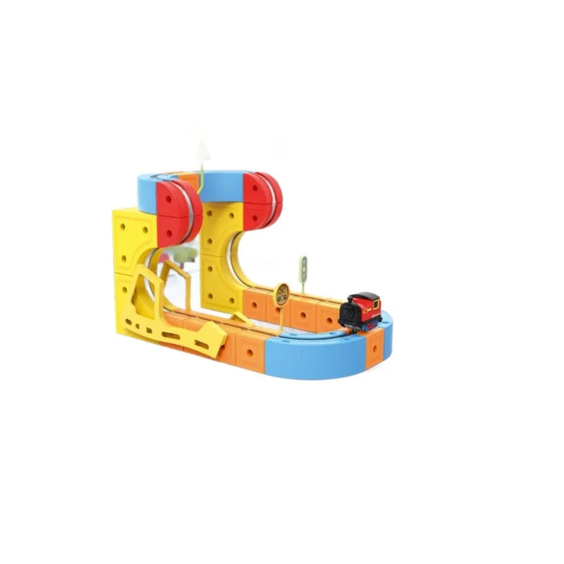 Electric Magnetic Levitation Train Set for Kids - Anti-Gravity DIY Assembly Magnetic Assembly Track Educational Toy for Boys