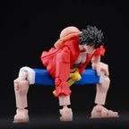9L3D Printed Anime One Piece Naruto Demon Slayer Dummy13 Lucky T13 Movable Shapeshift Action Figures Mannequin Toys Collectors