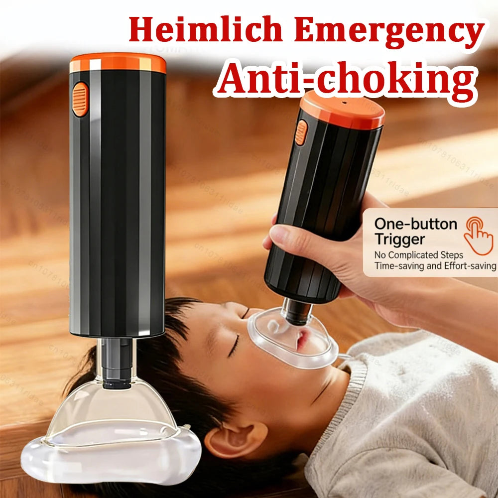 Auto Choking Rescue Device First Aid Kits Anti Choking Devices Emergency Suction Asphyxia Adults & Children CPR Rescue Device Main image