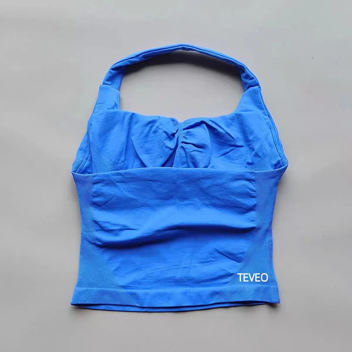 2025 TEVEO Nouveau Soutien-Gorge Elastique Haute Résistance Entièrement Licou Cou Nu Dos Nu Yoga Yoga Yoga