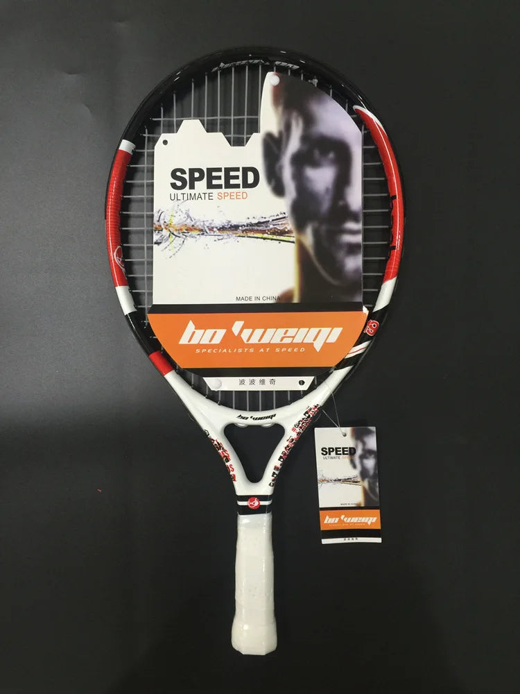19, 21, 23, 25 inch juvenile and children's tennis racket aluminum alloy carbon male and female ultra light