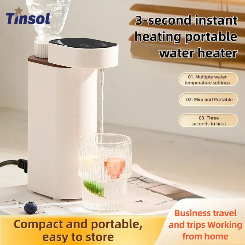 2000W Instant-Heat Water Dispenser 3-Second Rapid Heating Compatible with Mineral Water/Bottled Water Portable Water Dispenser Main image