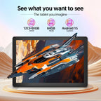 Latest Global Version Android 15 Tablet, 10-inch Tablet, Quad-core Processor, 1280*800 Resolution, 12 (3+9) GB RAM, 64GB Storage