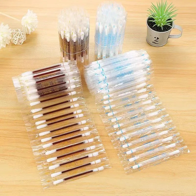 50 pcs Medical Iodine Alcohol Swab Medical Disinfectant Disposable Infant Adult Wound Convenient Treatment To Prevent Pollution Main image