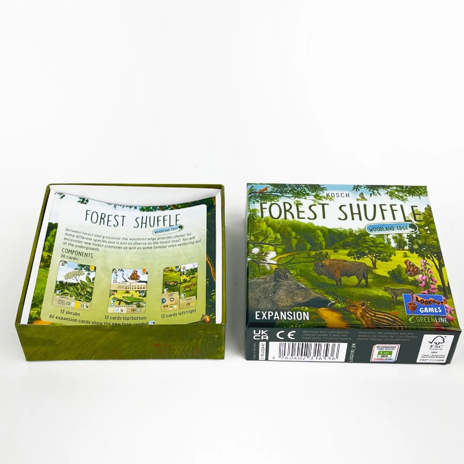 Forest Shuffle Card Game - Clever Strategy Game Fun Family Game for Kids and Adults - Woodland Edge、ALPINE、Expansion Game