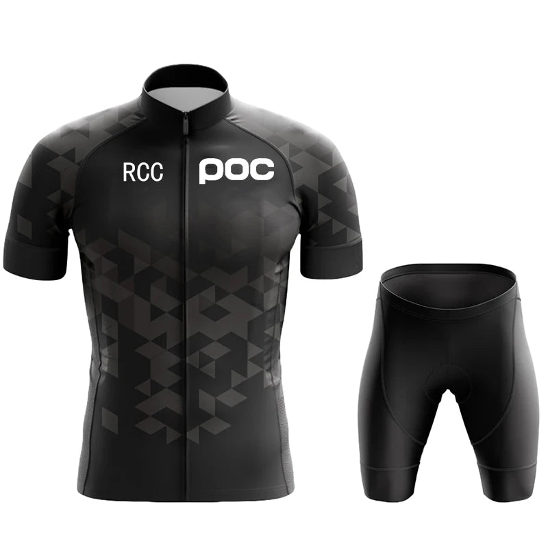 2025 Bike Shirts Summer Bicycle Clothing Men Road Bike Wear Racing Clothes Breathable Cycling Jersey Set Ropa Ciclismo Maillot