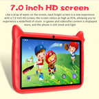 New 7 Inch 5G WiFi Kids' tablets Quad Core 4GB RAM 64GB ROM Dual Cameras Android 13.0 Learning Education Tablet PC 4000mAh