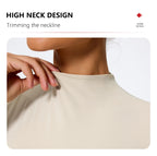 Hearuisavy Summer Women's Fitness Long Sleeved Shirt Lightweight Gym Workout Top Breathable Quick Drying Yoga Clothing Sportwear