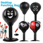 Desktop Punching Ball With Suction Cup Tabletop Boxing Punching Bag Tress Buster Desk Boxing Punch Ball Stress Release