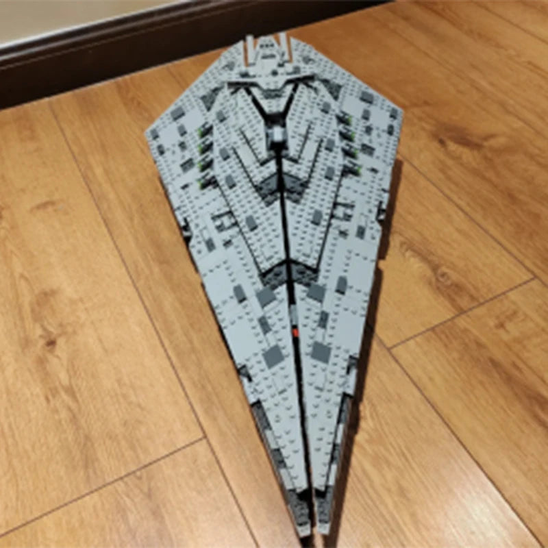 75190 1416pcs Large Building Block First Order Star Destroyer  Birthday  Christmas Gift Toy for Children and Adult Fast Shipping