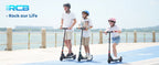 RCB R15 electric Scoot for children 8-16 years old, for children, for 8 kg, foldable, Double brake system, Max 16KM range