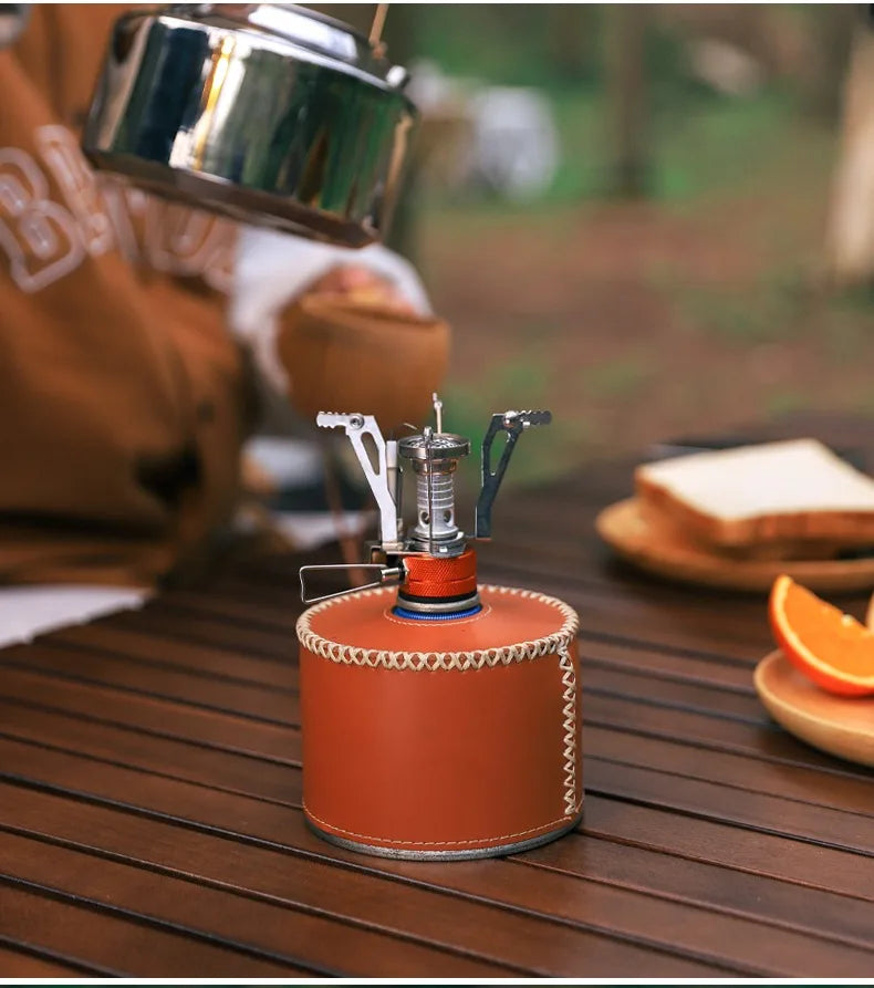 Foldable Outdoor Stove Ultra-light Alloy Mini Gas Stove for Camping Hiking Gas Furnace Portable Outdoor Cooking Picnic Cooker