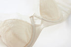 Luxury Women Lingerie Set Sexy Lace Embroidery Underwear French Thin Cup Push Up Bra Summer Mesh Breathable Intimates Bra Sets