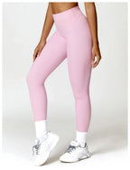 New Summer High Waist Sport Legging Women Stretch Gym Pants Women Running Workout Leggings Female Soft Tights Push Up Yoga Pants