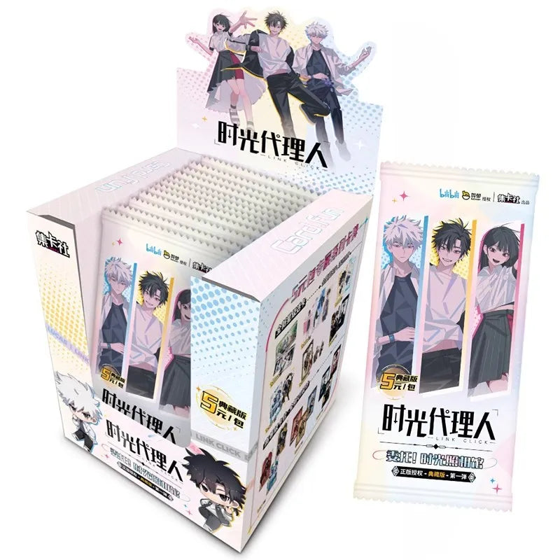 Original Anime Link Click Card Movie Film Card Cheng Xiaoshi Lu Guang SSP SEC Collection Cards Cosplay Gift Kids Game Toy Gift