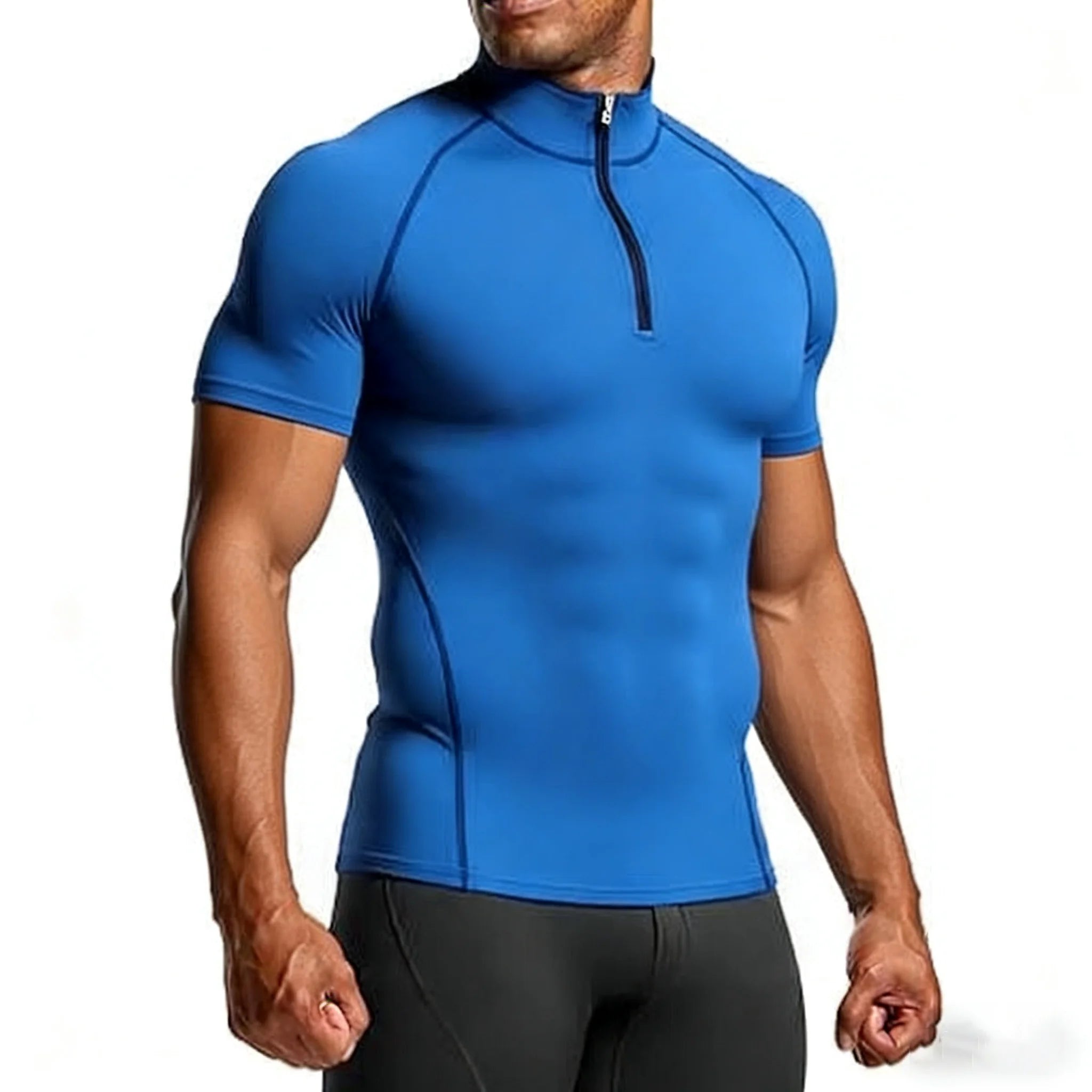 Compression T-shirt Men Summer Sportswear Homme Tops Tee Training Sport Clothing Gym Fitness Jersey Tights Running T Shirt Men