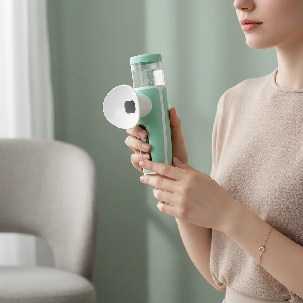 Portable Eye Moisturizer USB Rechargeable Nano Mist For Women Home Office Use Safe Eye Care Device Dry Eye Relief Main image
