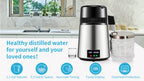 750W 4L Water Distiller Household Distilled Pure Water Machine Distillation Purifier Filter Stainless Steel Water Filter