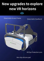 Shinecon 3D VR Glasses Virtual Reality Viar Goggles Headset Devices Smart Helmet Lenses For Cell Phone Mobile Smartphones Viewer
