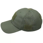 1pcs New Men Camouflage Baseball Cap Breathable Sunscreen Hat Outdoor Sports Hunting Hiking Camping Beach Fishing Sun Hat