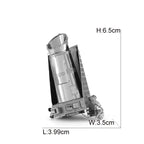 Space Exploration 3D Metal Puzzle Shuttle Hubble Space Telescope Mars Rover Model Toy for Kids Creative Jigsaw Puzzle Gift Toys