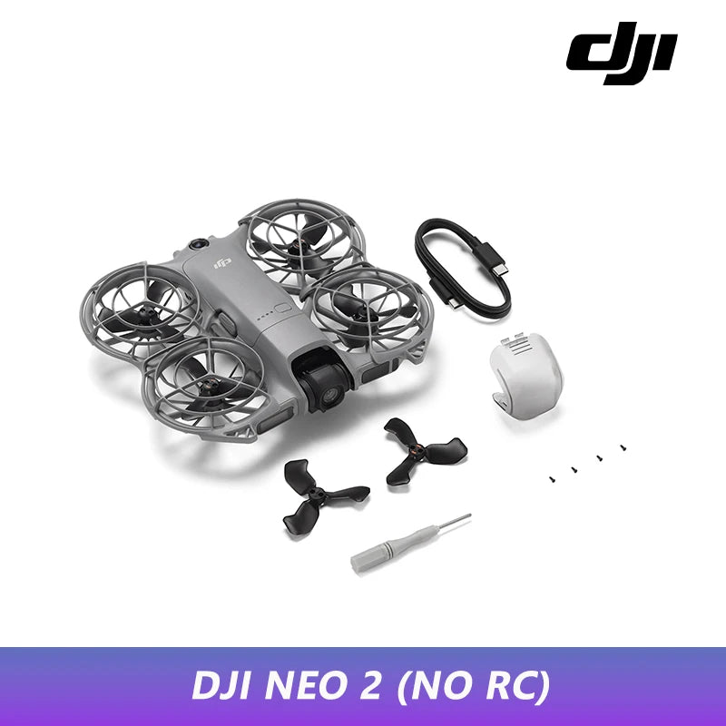 DJI Neo 2 Drone Fly Camera Drone 4K Stabilized Video 151G Light & Portable Full-Coverage Propeller Guards NEO 2 New Original C0
