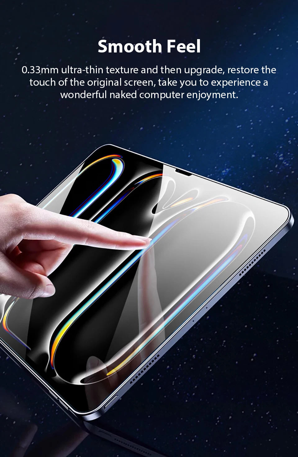 Screen Protector Tempered Glass For iPad Pro 13 11 M5 M4 12.9 A16 10 9 10th 9th Generation Air 5 4 3 M3 M2 Mini 7 6 Accessories