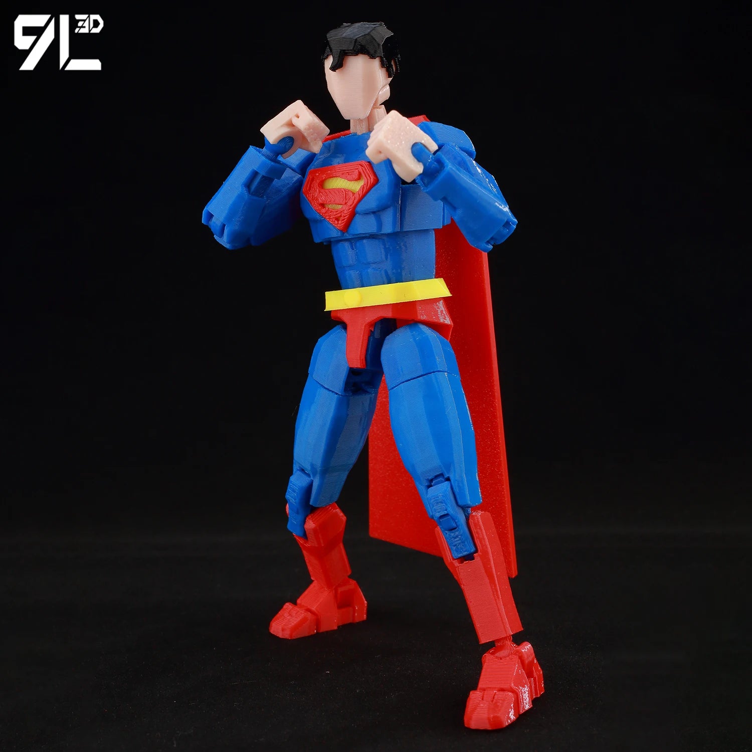 9L3D Printed Deadpool Wolverine Batman Spider-Man Venom Action Figures Dummy13 Lucky13 T13  Anime Model Toys Collectors Gifts