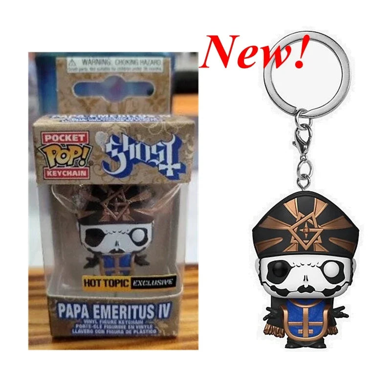 New FUNKO Keychains Disney Demona Princess Bella Ariel Alice Anna Elsa Bell Jack Sally stitch Action Figure Toys Ornaments