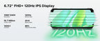 Phone robust DOOGEE S200 Ultra 5G AI 6,72 "Dimensity 7400 48 Go RAM (12 36) 1 To ROM battery 11000 mAh Android 15 NFC Smar