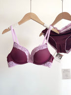 Sexy Leopard Print Lingerie Set Women Wireless Invisible Push Up Small Breasts,adjustable A To C Cup,sheer Lace Pure Design, S-X