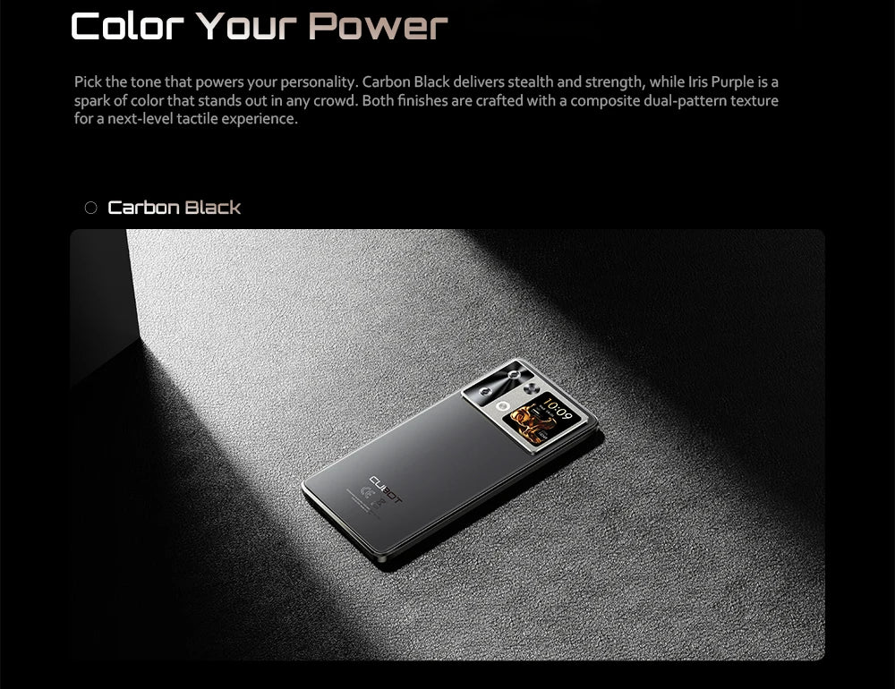 Cubot P90 Smartphone Android 15 24(12+12)GB + 256GB 6.88 "120Hz G100 64MP+16MP 5100mAh Mobile Phone NFC Face ID Fingerprint
