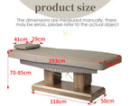 Modern Design Electric Spa Treatment Equipment Beauty Bed with Adjustable Leg Backrest 4 Motor Facial Massage Table