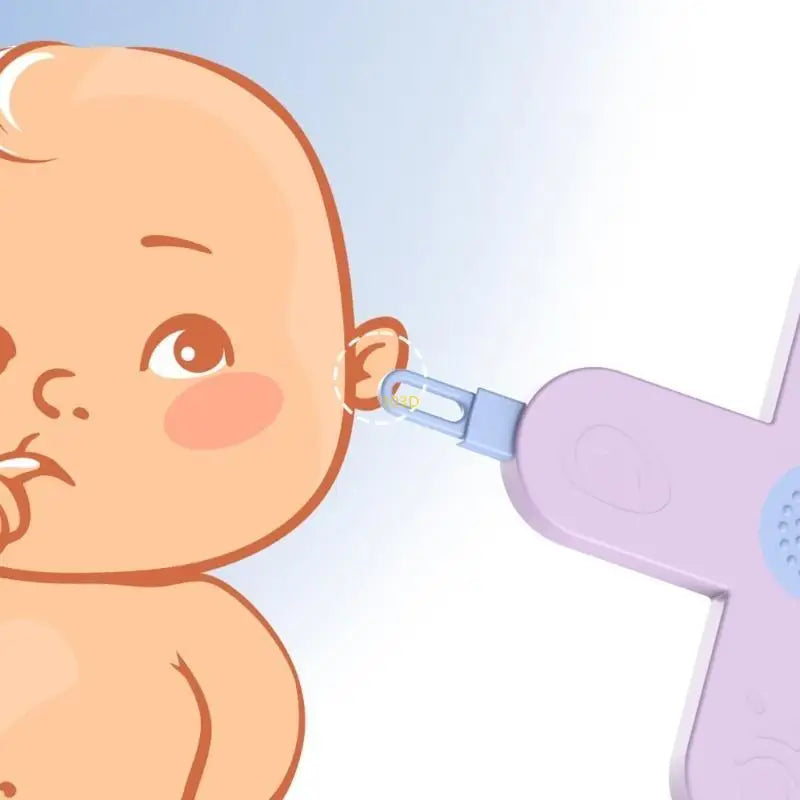 Infants Ear Nose Navel Clean Tool Kids Safety Ear Pick Navel Cleaner Nasal Cavity Care Supplies 4-in-1 Baby Care Gadget Secondary image