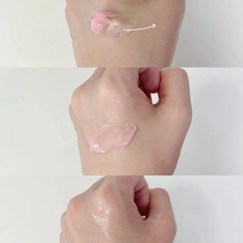 Korean Pink Collagen PDRN Capsule Cream with Niacinamide Cream for Uneven Skin Tone Lightweight Face Moisturizer Non Greasy care