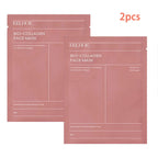 1/2/5pcs Bio-Collagen face Mask Hydrating Overnight Hydrogel Moisturizing Facial Mask VC Whitening Anti aging Skincare