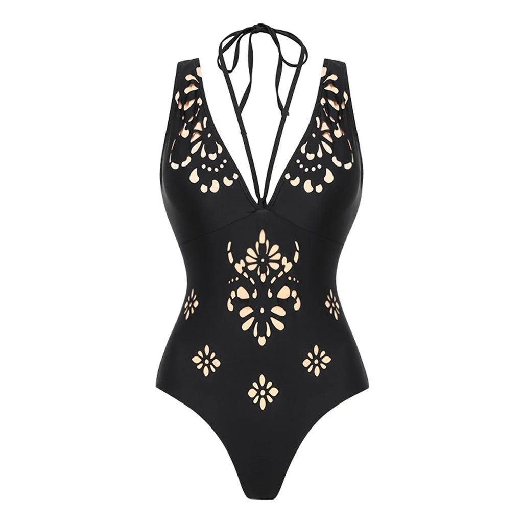 2Pcs Printed Swimsuit Women Sexy Swimwear New Bikini With Long Skirt Female Biquini Push Up Swim Suit Bodysuit Beachwear CoverUp