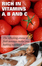 AILKE Organic Tomato Soap Bar, Lightening Skin, Deeply Clean, Exfoliate, Remove Dark Spots, Moisturizing, For Face, Body, 200g