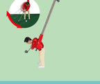 Mini Golf Toy Set, Desktop Indoor Golf Game with Course Cloth & Clubs, Interactive Family Sport Game for Kids Adults