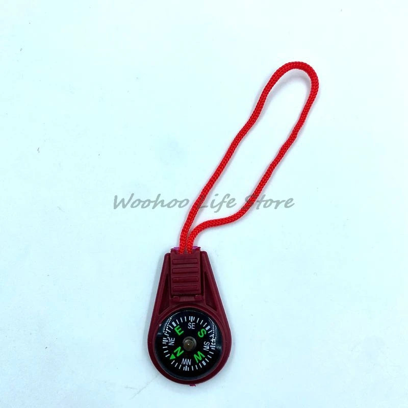 Mini Tactical Compass Keychain Outdoor Survival Tool for Camping Hiking Adventure - Pocket Navigator for Hunting & Climbing