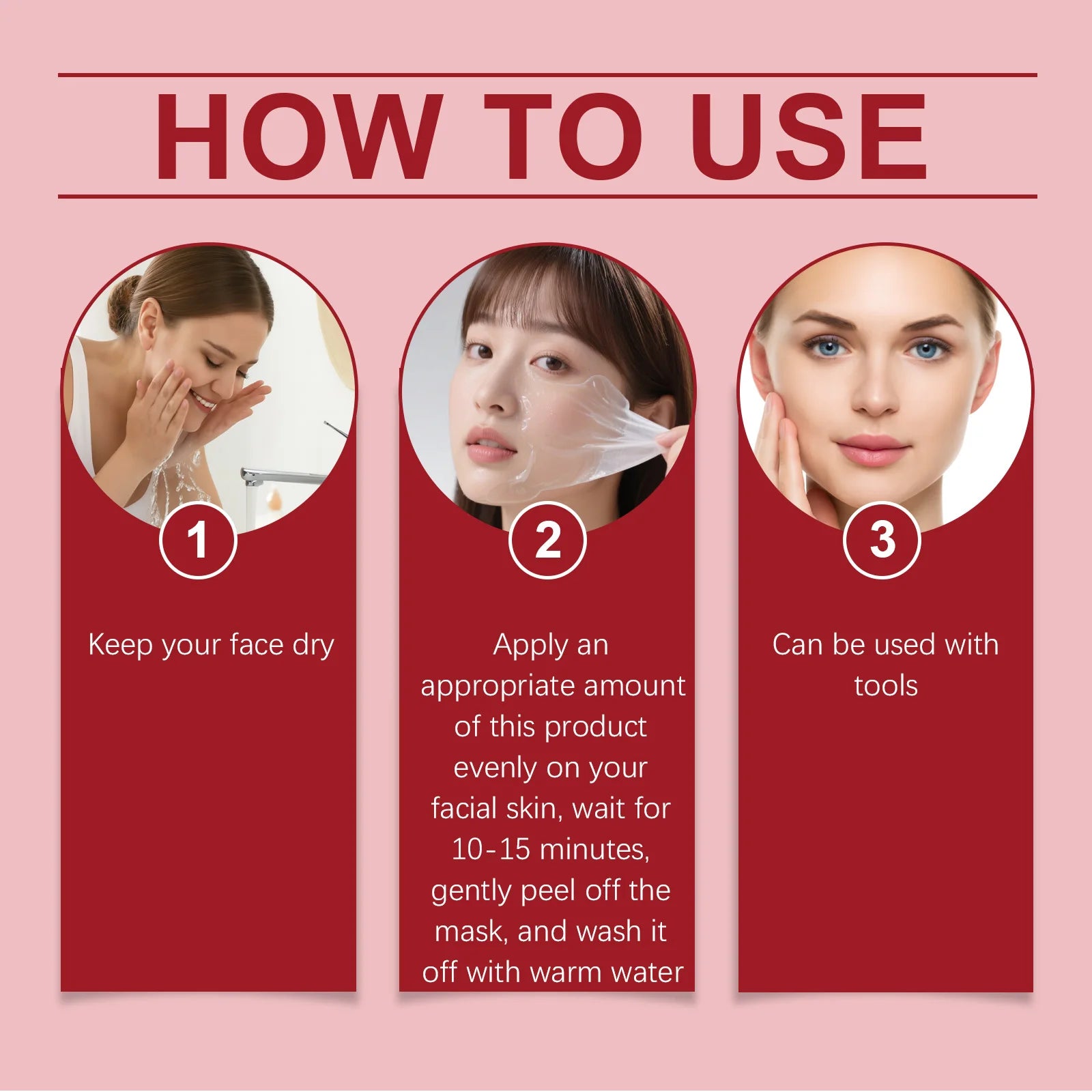 Collagen Peel off Mask Overnight Moisturizing Facial Cleansing Glow Skin Barrier Repair Collagen Mask Wrapping Night Care 50g