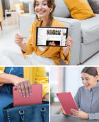 BAKEN 10-inch Android 14 Tablet, Quad-core Processor, 32GB Storage, Wi-Fi 6, Bluetooth, USB-C Port, Google Play Store (GMS)