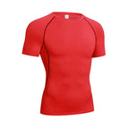 Men's Compression Long Sleeve Shirt Black Fitness T-shirt Male Running  Quick Drying Gym Top Sun Protection Sports Base Layer